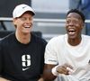 our saluer la carrière de "La Monf", le gratin du tennis mondial avait aussi fait le déplacement.

Jannik SINNER et Gael MONFILS - Soirée "Gael & Friends" à Roland Garros sur le court Phlippe Chatrier à Paris le 21 mai 2026.