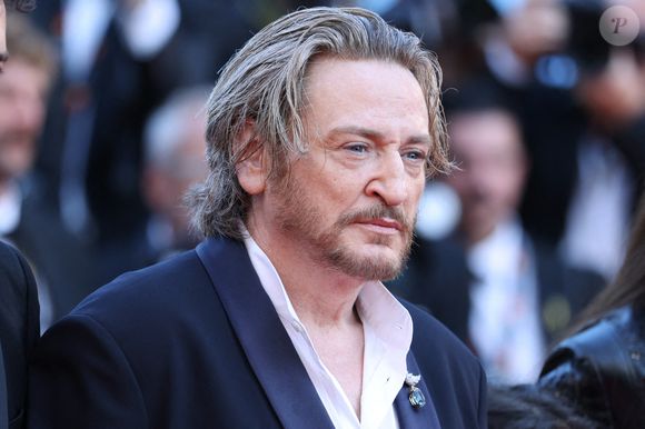 Benoit Magimel à la projection Histoires De La Nuit (The Birthday Party) sur le tapis rouge du 79ème Festival de Cannes au Palais des Festivals le 22 mai 2026 à Cannes, France. Photo by Jerome Domine/ABACAPRESS.COM