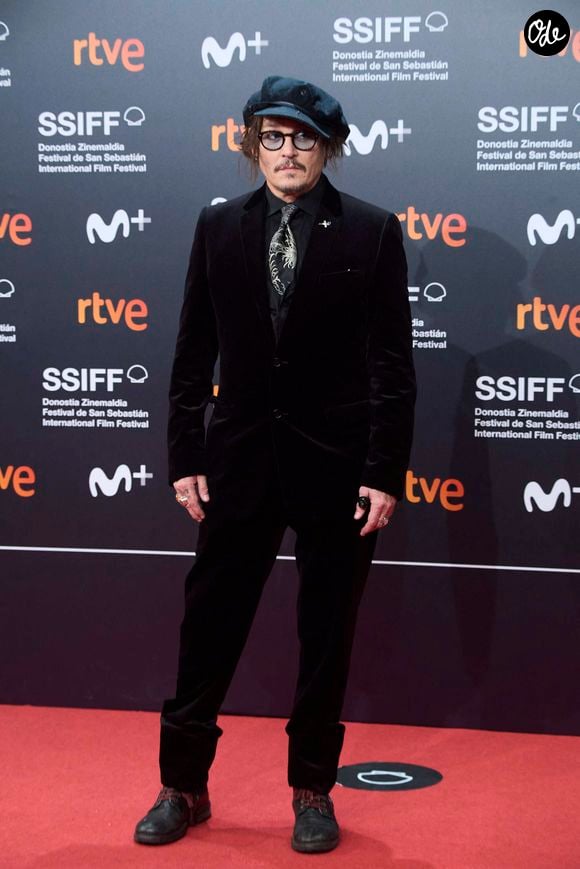 Johnny Depp au photocall de la projection du film "The Daughter" au 69ème festival international du film de San Sebastian (Saint Sebastien) le 22 septembre 2021.
© Jack Abuin/ZUMA Press Wire / Bestimage