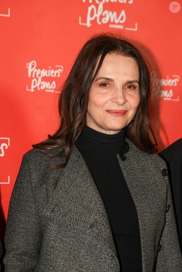 Photocall de Juliette Binoche venue présenter en avant première son film documentaire En nous lors du 38ème Festival Premiers Plans à Angers, France, le 20 janvier 2026. © Laetitia Notarianni/Bestimage