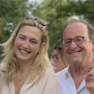 Moment de fête et de détente pour François Hollande et sa femme Julie Gayet surpris en plein festival