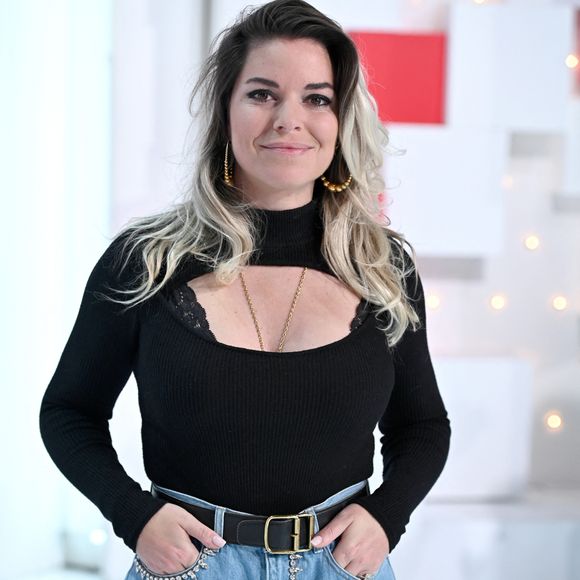 Exclusif - Sophie Tapie - Enregistrement de l'émission "Vivement Dimanche prochain" présentée par M.Drucker et diffusée le 1er mai sur France 2. Le 16 avril 2022. © Guillaume Gaffiot / Bestimage