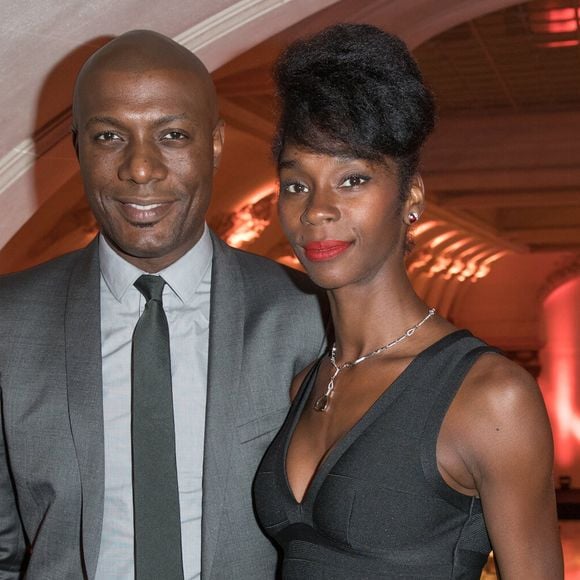 Exclusif -Harry Roselmack et son ex-femme Chrislaine Roselmack - Soirée des 15 ans de l'association "Maïsha Africa" de Sonia Rolland au Pavillon Cambon à Paris le 19 septembre 2016. © VEEREN-MOREAU / BESTIMAGE