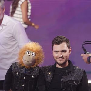 Jeff Panacloc lors de l' Enregistrement de l'émission "Morning Night", présentée par M.Youn, B.Morgaine et V.Desagnat, et diffusée le 3 janvier sur M6 © Jack Tribeca / Bestimage