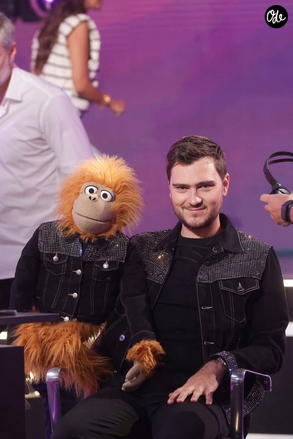 Jeff Panacloc lors de l' Enregistrement de l'émission "Morning Night", présentée par M.Youn, B.Morgaine et V.Desagnat, et diffusée le 3 janvier sur M6 © Jack Tribeca / Bestimage