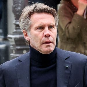 Le prince Emmanuel Philibert de Savoie - Obsèques de l'ancien ministre de la Culture Frédéric Mitterrand en l'Église Saint-Thomas d'Aquin à Paris. Le 26 mars 2024
© Moreau-Jacovides / Bestimage