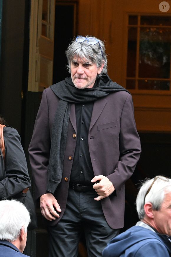 Exclusif - Tex lors de l'hommage à Pierre Deny au théâtre du Gymnase Marie Bell à Paris, France, le 3 juin 2026. © Bestimage