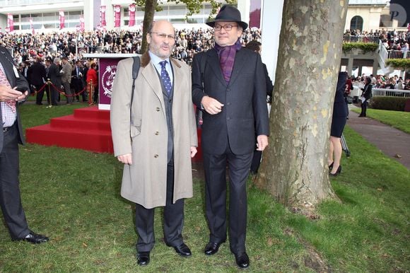 Alain et Gerard Wertheimer - 91eme edition du Prix de l'Arc de Triomphe 2012 a Longchamp le 7 Octobre 2012. PIX4U / BESTIMAGE