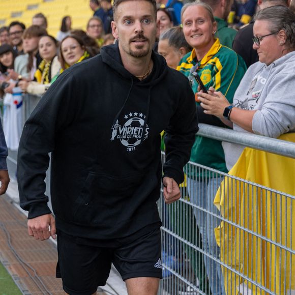 Matt Pokora (M. Pokora) - Match des Légendes du Variétés Club de France contre le FC Nantes au profit du Secours Populaire au stade de la Beaujoire à Nantes le 3 juin 2025.  © Martin Bousseau/Bestimage