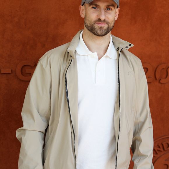 François Alu au village (jour 14) lors des Internationaux de France de Tennis de Roland Garros 2022 à Paris, France, le 4 juin 2022. © Dominique Jacovides/Bestimage