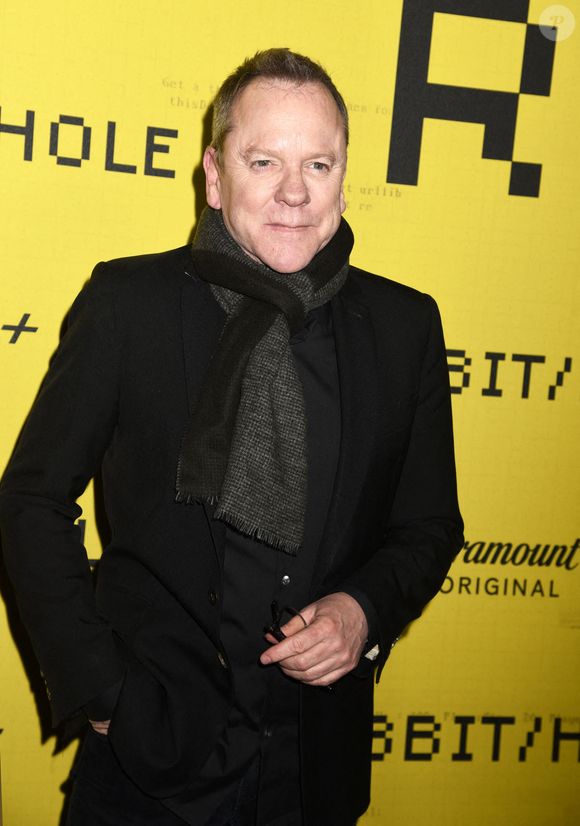 Kiefer Sutherland à la projection de Rabbit Hole NY de Paramount + au Spyscape Museum and Experience le 23 mars 2023 à New York, NY, USA. Photo by MM/ABACAPRESS.COM