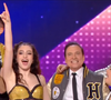 La chanteuse Lenie et Jordan Mouillerac
Lénie, sa tenue fait réagir dans DALS ! Capture d'écran TF1
