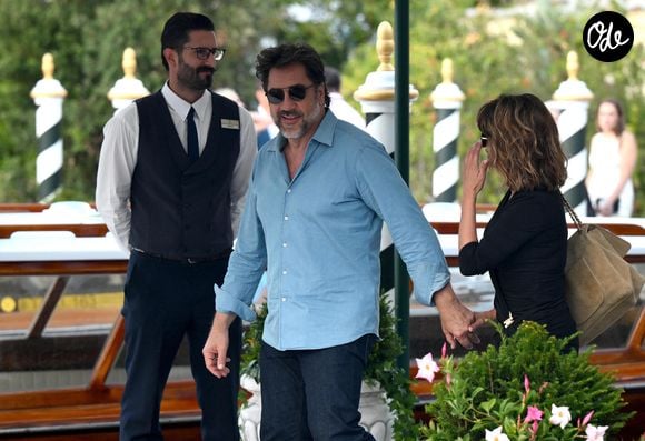 Penélope Cruz et Javier Bardem arrivant à la Mostra de Venise le 7 septembre 2026 © ANSA via ZUMA Press / Bestimage