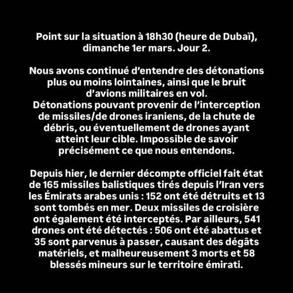 Capture de la story Instagram d'Agathe Auproux.