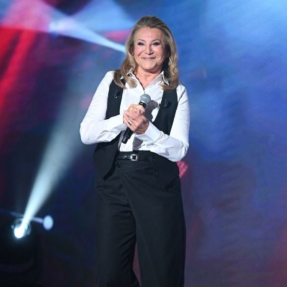 Exclusif - Sheila - Enregistrement de l'émission Vivement dimanche au studio Rive Gauche, le 21 mars 2025, présentée par M.Drucker et diffusée sur France 3 le 30 mars 2025. 
© Guillaume Gaffiot / Bestimage