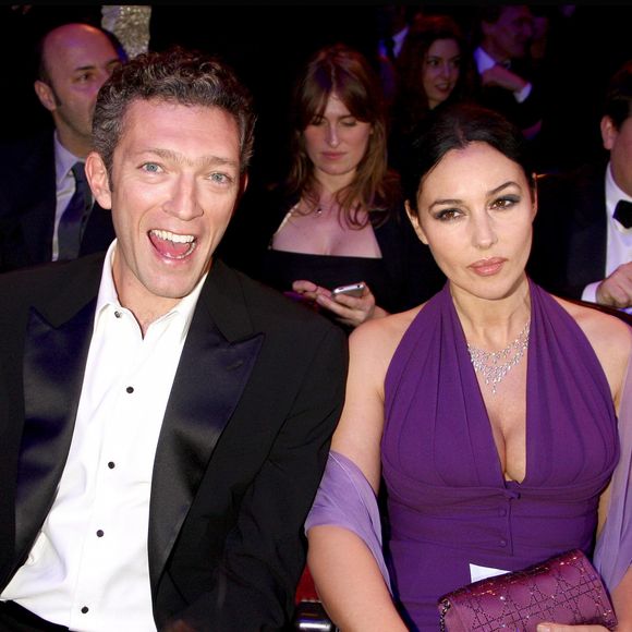 Vincent Cassel et Monica Bellucci aux César à Paris en 2009. @Bestimage