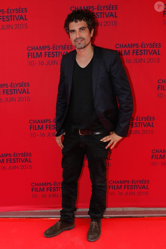 Mais aussi le comédien Stéphane Metzger, 

Stéphane Metzger - Programme de Courts Métrages Français au cinéma le Lincoln lors du 4ème Champs-Elysées Film Festival à Paris le 10 juin 2015.