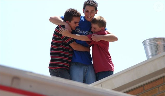 Frankie Muniz, Justin Berfield et Erik Per Sullivan dans la série "Malcolm".