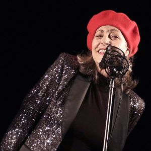 Lio lors de l'enregistrement de l'émission "Jacky aux platines", diffusée le 10 juillet sur la nouvelle chaîne de la TNT 20 Minutes TV. Le 22 mars 2023
© Cédric Perrin / Bestimage