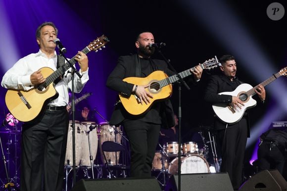 Exclusif - Chico Bouchikhi - Chico & The Gypsies célèbrent 45 ans de carrière au Palais des Congrès avec un concert symphonique inédit le 24 mai 2025. Portés par 80 musiciens et des invités prestigieux, leurs tubes cultes ont résonné dans une version grandiose, entre rumba, flamenco et symphonie.
© Guirec Coadic / Bestimage