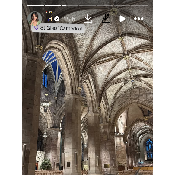Captures d'écran de l'Instagram d'Alice Detollenaere.