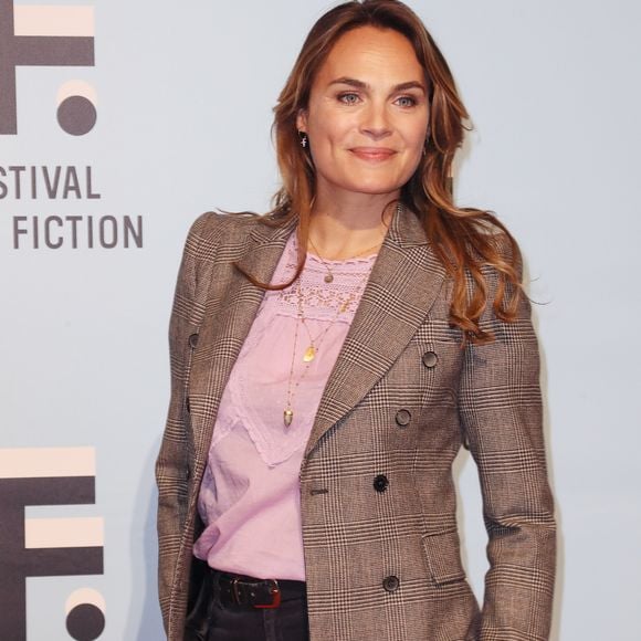 Melanie Maudran - Soirée de clôture de la 21ème édition du Festival de la Fiction TV de La Rochelle. Le 14 septembre 2019. © Patrick Bernard / Bestimage