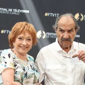 Gérard Hernandez et Marion Game - 57ème Festival de télévision de Monte-Carlo, le 17 juin 2017. © Denis Guignebourg/Bestimage