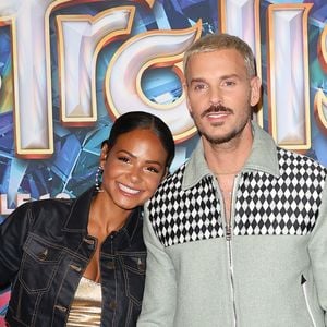 Christina Milian et son mari Matt Pokora (M.Pokora) - Avant-première du film "Les Trolls 3" au cinéma Gaumont Marignan à Paris. Le 11 octobre 2023
© Coadic Guirec / Bestimage