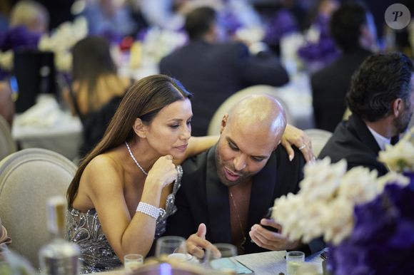 Exclusif - Eva Longoria, Saïd Boussif - 12ème édition de la soirée Global Gift Gala à l'hôtel Four Seasons George V à Paris le 5 octobre 2024.
© Cyril Moreau / Bestimage