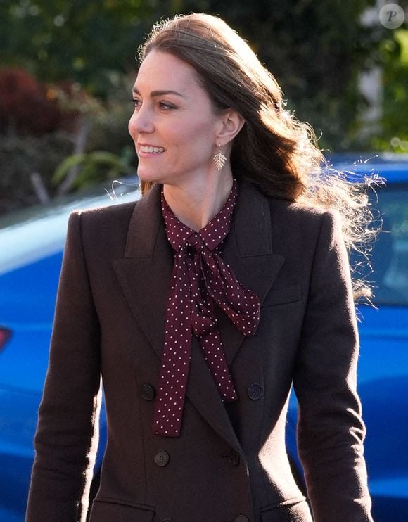 Kate Middleton va mieux depuis la fin de sa chimiothérapie.

La princesse de Galles se rend au centre communautaire de Southport pour rencontrer les familles des victimes de l'attaque au couteau perpétrée dans cette ville au début de l'année. Bebe King, six ans, Elsie Dot Stancombe, sept ans, et Alice da Silva Aguiar, neuf ans, sont mortes après une attaque massive au couteau lors d'un cours de danse sur le thème de Taylor Swift dans la ville de Merseyside le 29 juillet.  Southport, Royaume-Uni, le 10 octobre 2024. Photo by Danny Lawson/PA Wire/ABACAPRESS.COM