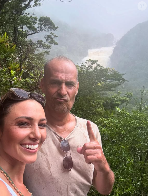 Delphine Wespiser et Roger en voyage au Venezuela - Instagram @wespiserd