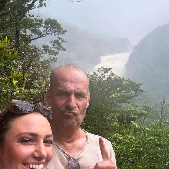 Delphine Wespiser et Roger en voyage au Venezuela - Instagram @wespiserd
