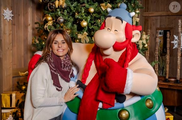 Faustine Bollaert - Les célébrités assistent à l'inauguration de la saison de Noël 2024 du Parc Astérix le 7 décembre 2024. © Parc Astérix via Bestimage