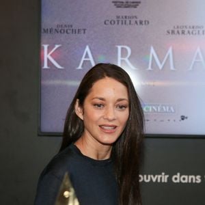 Marion Cotillard à l'avant-première du Film 'Karma' au cinéma Kinepolis de Lomme, France, le 3 octobre 2026. © Stéphane Vansteenkiste/Bestimage