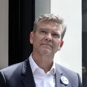 "La mémère", nouvelle glace bio lancée par Arnaud Montebourg (ancien ministre de l'économie) fête son premier anniversaire à Paris, France, le 21 juin 2021. © Stéphane Lemouton/Bestimage