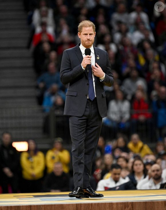 Le prince Harry et Meghan Markle assistent à la cérémonie d'ouverture des "Invictus Games Vancouver Whistler 2025" au Canada le 8 février 2025. (Backgrid UK/ Bestimage).