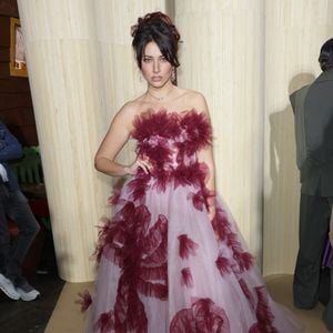 Delphine Wespiser (Miss France 2012) - Célébrités au défilé Christophe Guillarmé "Collection Prêt-à-Porter Automne/Hiver 2025-2026" lors de la Fashion Week au Balajo à Paris le 5 mars 2025. © Coadic Guirec/Bestimage