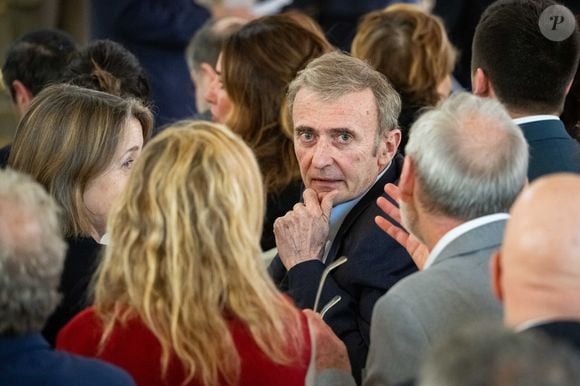 Brice Teinturier, politologue, lors de la remise du prix Jean Pierre-Bloch de  la LICRA, à l Elysée, le 2 avril 2025.  © Eric Tschaen / pool / Bestimage