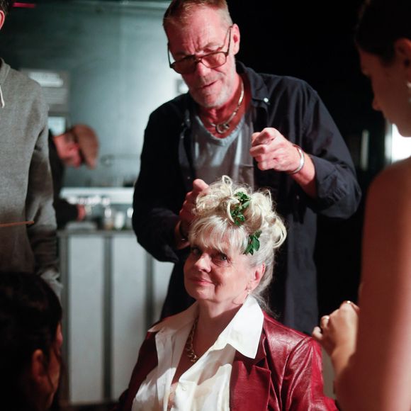 Exclusif - Isabelle Nanty - Backstage - Tournage de l'émission "Panique au 31", scénarisée par A.Ducret et T.Villa, réalisée par G.Leforestier, diffusée le 30 décembre 2024 sur TF1. © Christophe Clovis / Bestimage