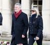 C'est aussi Christine Bravo qui a bien sûr fait le déplacement depuis la Corse où elle est installée. 

Christine Bravo et son mari Stéphane Bachot - Obsèques d'Isabelle Mergault à la Coupole du Père-Lachaise à Paris le 30 mars 2026. © Cyril Moreau - Dominique Jacovides / Bestimage