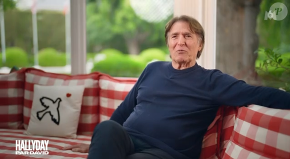 Hallyday par David, documentaire M6 - capture d'écran
