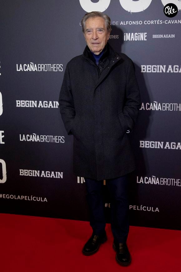 Inaki Gabilondo à la première du film "Ego" à Madrid, le 1er décembre 2021.