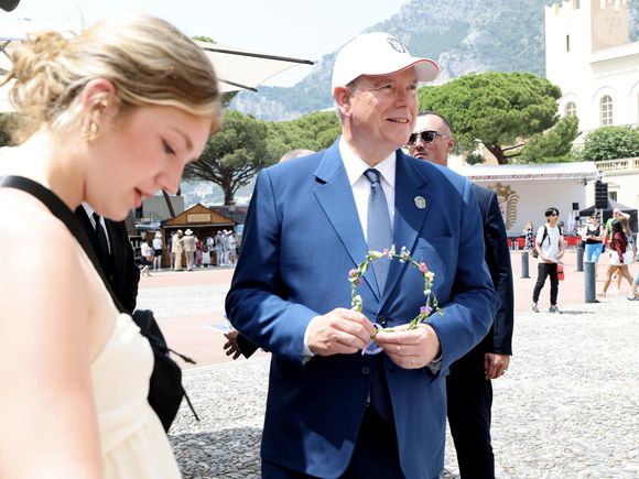 Le prince Albert II de Monaco - Cérémonie d'ouverture de la 6ème édition des Rencontres des Sites Historiques Grimaldi de Monaco, et remise des Trophées aux Officiels le 14 juin 2025. 
© Caudia Albuquerque / Bestimage