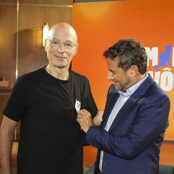 Exclusif - Bernard Werber, sur plateau de la nouvelle émission "Animalement Vôtre" présentée par Bernard Montiel et diffusée le 9 novembre sur France 3, à Paris, France, le 13 octobre 2025. © Jack Tribeca/Bestimage