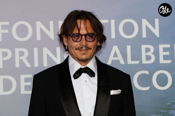 Johnny Depp lors du photocall du gala "Monte-Carlo Gala for Planetary Health" organisé par la Fondation Prince Albert II de Monaco le 24 septembre 2020. © Claudia Albuquerque / Bestimage