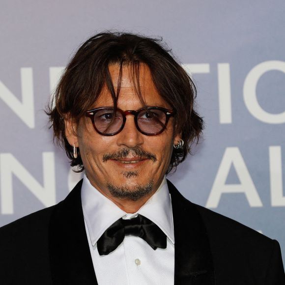 Johnny Depp lors du photocall du gala "Monte-Carlo Gala for Planetary Health" organisé par la Fondation Prince Albert II de Monaco le 24 septembre 2020. © Claudia Albuquerque / Bestimage