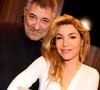 "Je n'ai pas un métier comme les autres, pas une vie sentimentale comme les autres. Je n'ai rien fait dans l'ordre : j'ai épousé un homme de 28 ans de plus que moi, plus âgé que mon père", a glissé la comédienne.
Jean-Marie Bigard avec sa femme Lola Marois Bigard - 38ème salon du livre de Paris à la Porte de Versailles le 17 mars 2018. © Cédric Periin/Bestimage