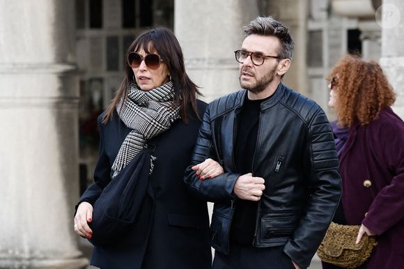 guest, Jeanfi Janssens - Obsèques d'Isabelle Mergault à la Coupole du Père-Lachaise à Paris le 30 mars 2026. © Cyril Moreau - Dominique Jacovides / Bestimage