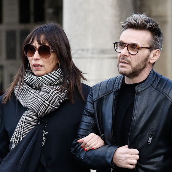 guest, Jeanfi Janssens - Obsèques d'Isabelle Mergault à la Coupole du Père-Lachaise à Paris le 30 mars 2026. © Cyril Moreau - Dominique Jacovides / Bestimage