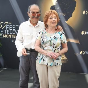 Gérard Hernandez et Marion Game - 57ème Festival de télévision de Monte-Carlo, le 17 juin 2017. © Denis Guignebourg/Bestimage
